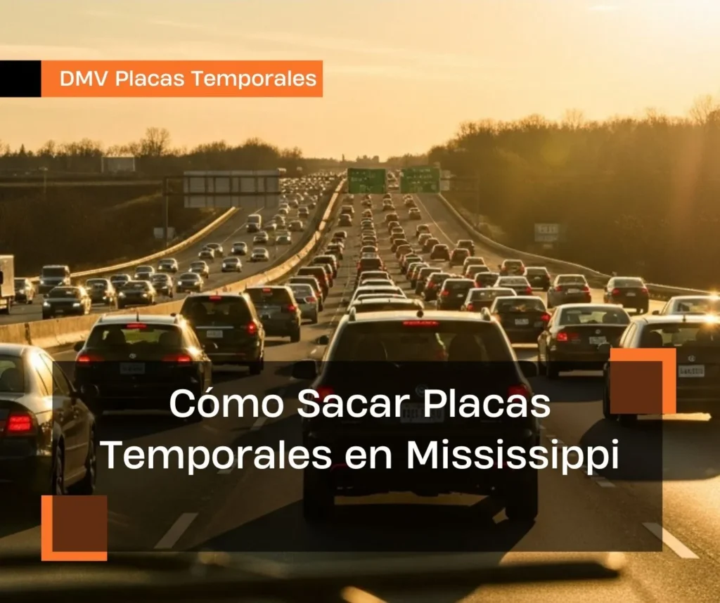 Cómo Sacar Placas Temporales en Mississippi