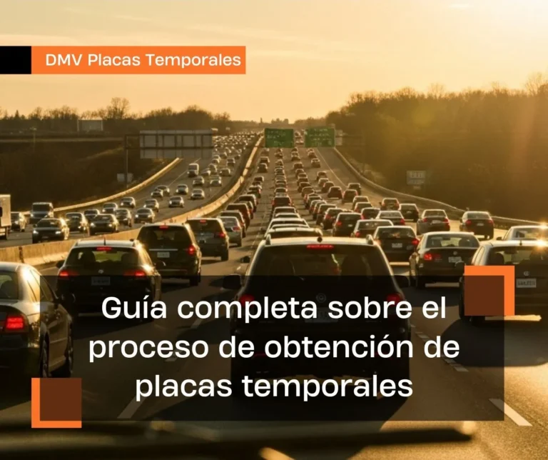 Guía completa sobre el proceso de obtención de placas temporales