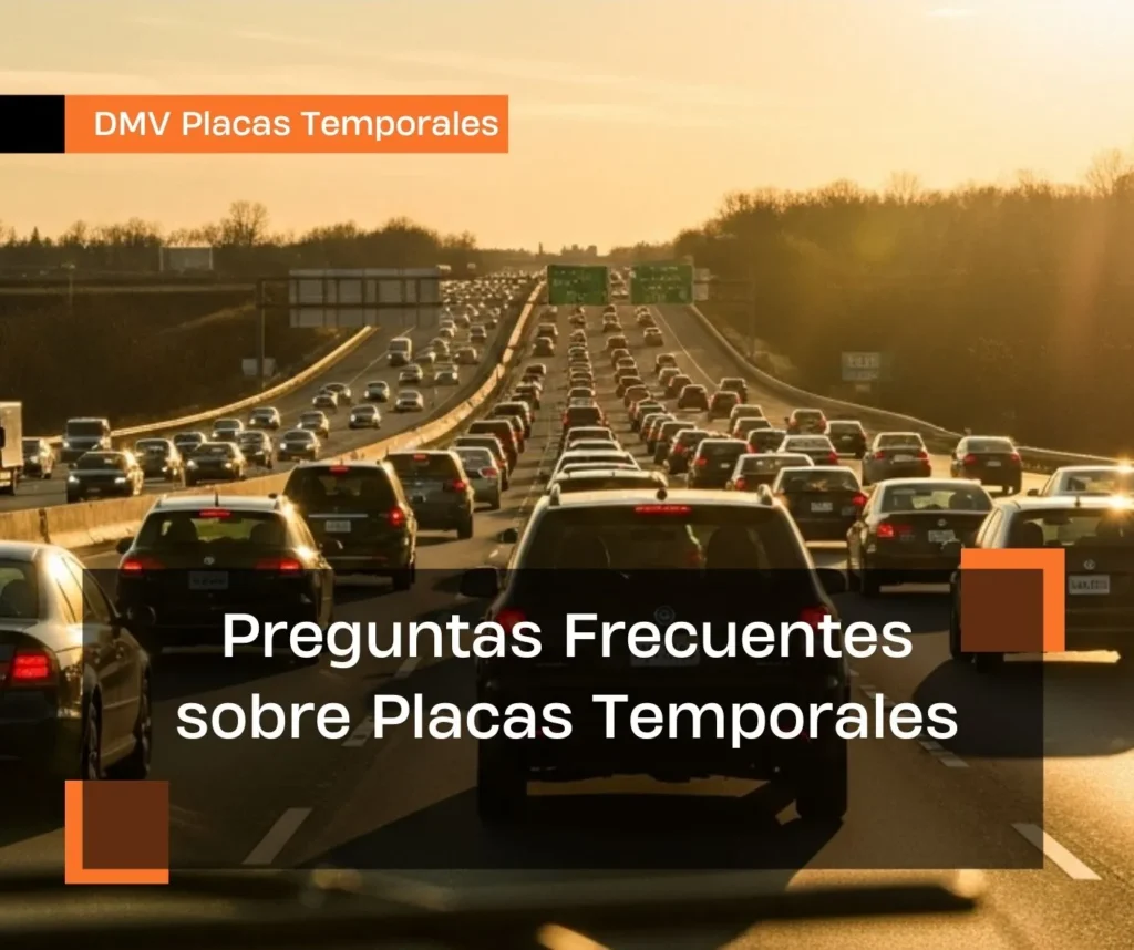 Temporary tags en español: todo lo que el dealer no te explicó