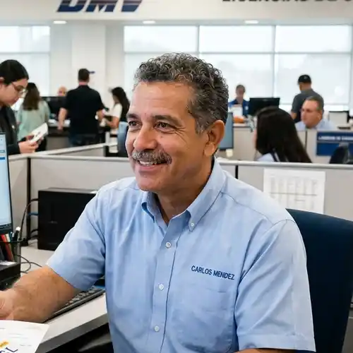 Carlos Méndez, coordinador de dealers y seguros básicos
